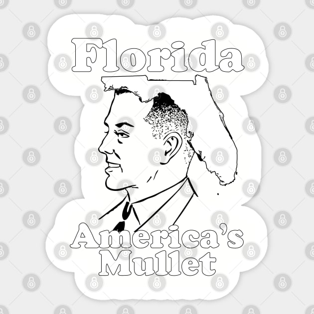 FLORIDA - America's Mullet Meme Sticker by AltrusianGrace